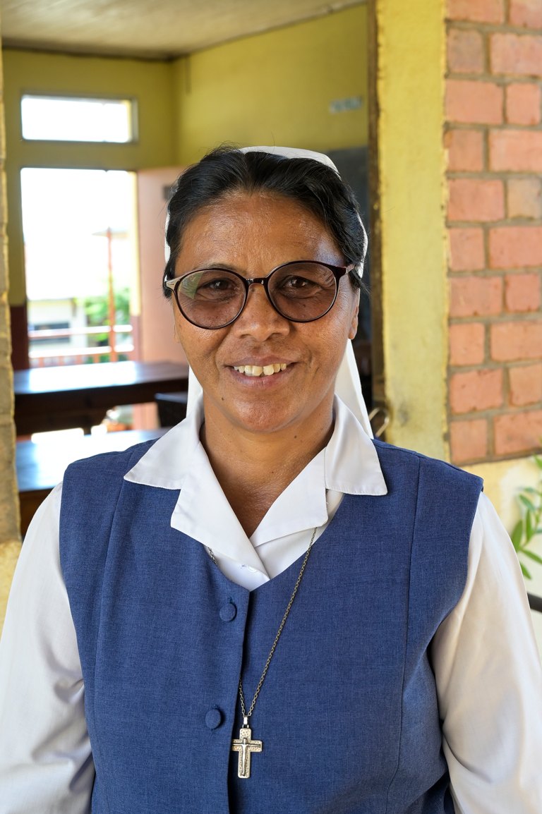 Ordensschwester Rolandine Razafiarisoa aus Madagaskar.
