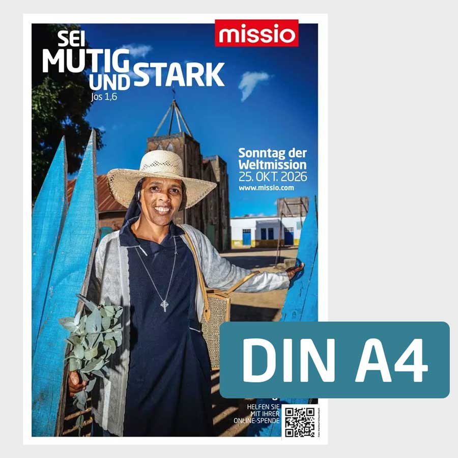 Produktbild Plakat zum Sonntag der Weltmission 2026 DIN A4