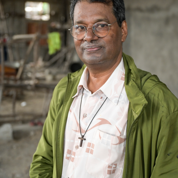 Pater Thomas Joseph, Ordensmann und Ökonom aus Madagaskar.